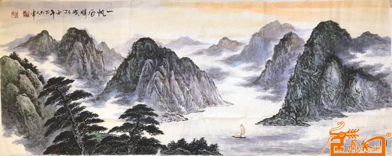中国著名书画大师宁汉青-作品780